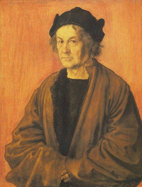 Albrecht Durer The Painter's Father_l France oil painting art